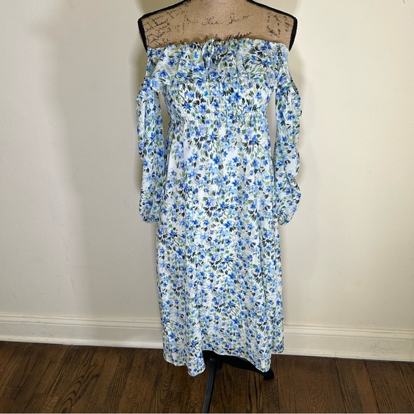 Yumi Kim Bliss Smocked Mini Dress NWOT - Picture 2 of 6